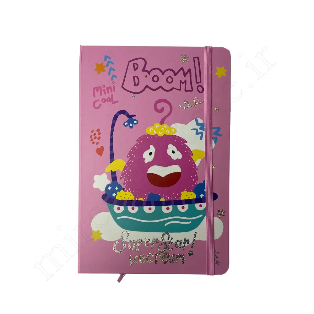 دفترA5کشدارطرحدارNOTEBOOK NO:570323