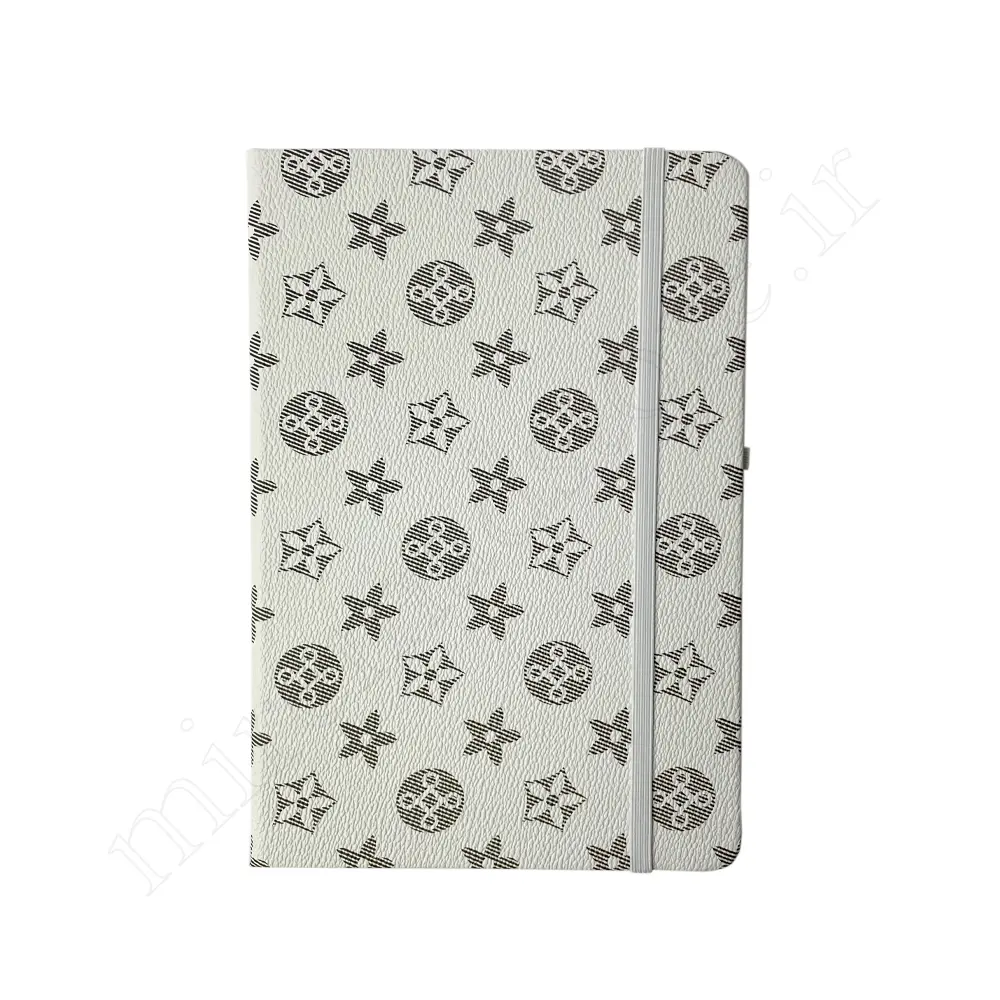 دفترA5کشدار طرحدار چرمیNOTEBOOK NO:580315