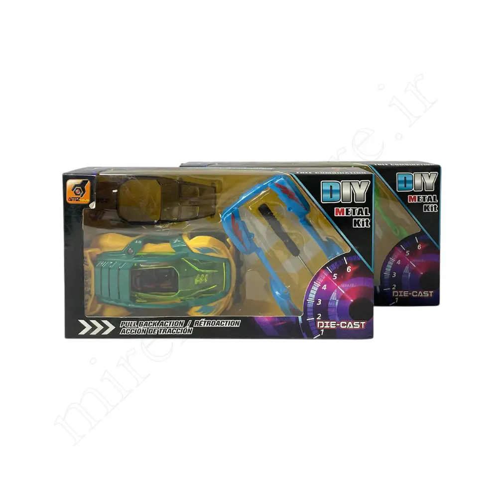 ست ماشین 3تیکه روکش دار DIYMETAL Kit A152
