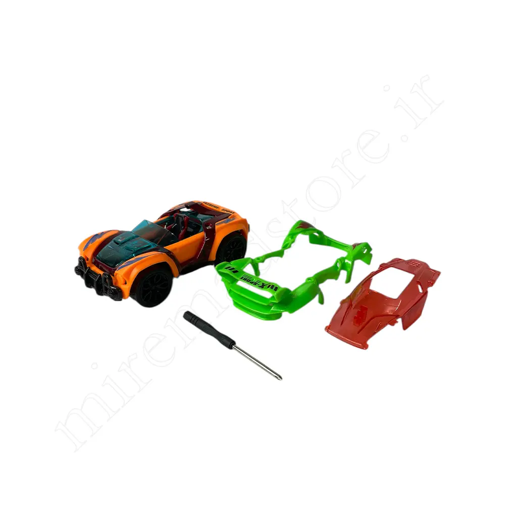 ست ماشین 3تیکه روکش دار DIYMETAL Kit A152