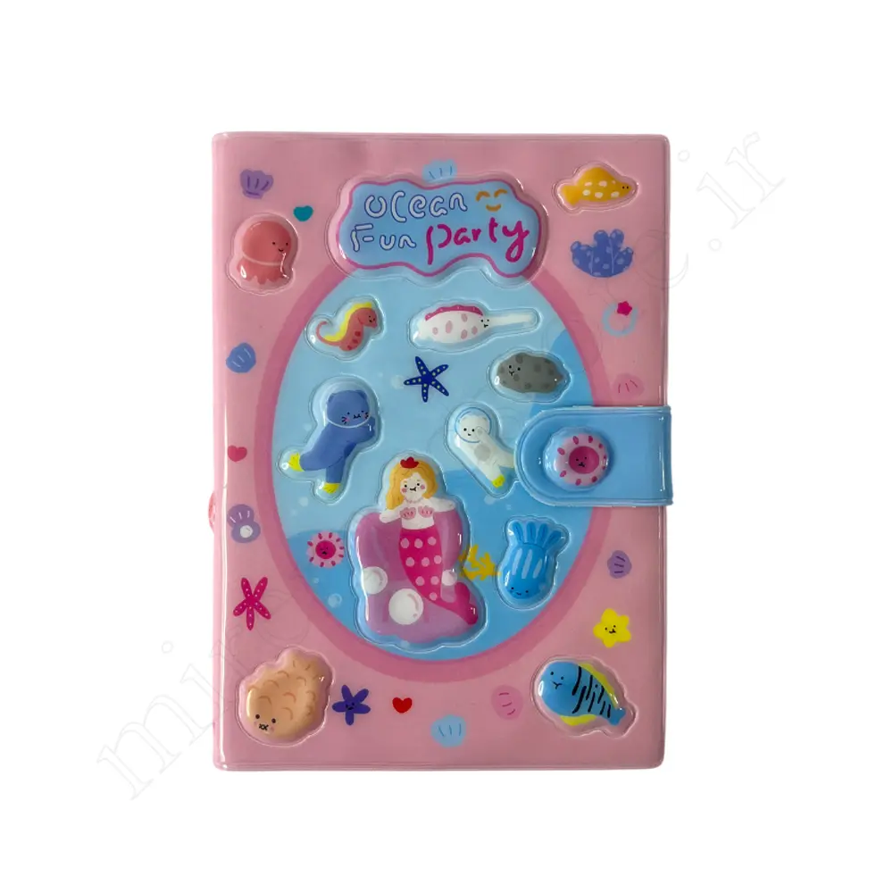 دفترچه یادداشت فانتزی سه بعدیNOT BOOK NO:2979