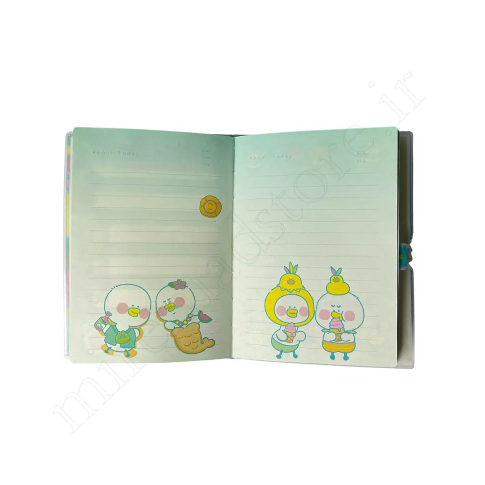 دفترچه یادداشت فانتزی سه بعدیNOT BOOK NO:6288