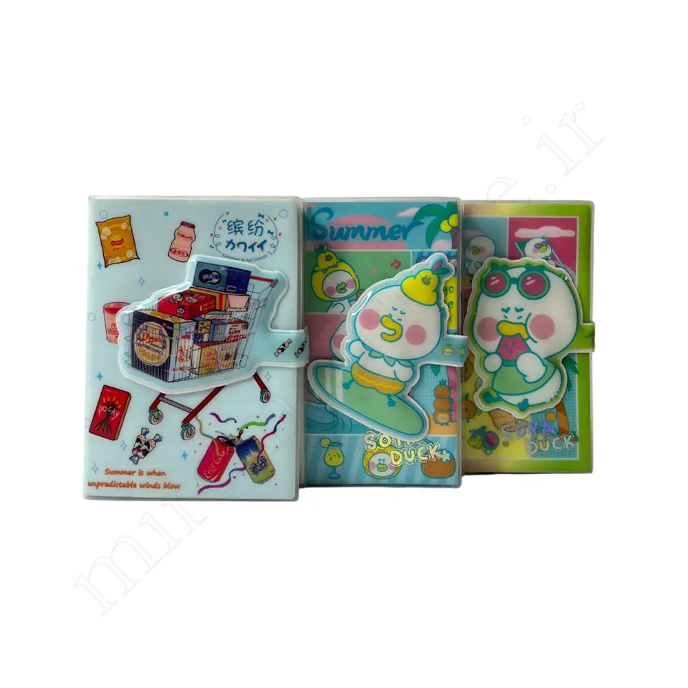 دفترچه یادداشت فانتزی سه بعدیNOT BOOK NO:6288