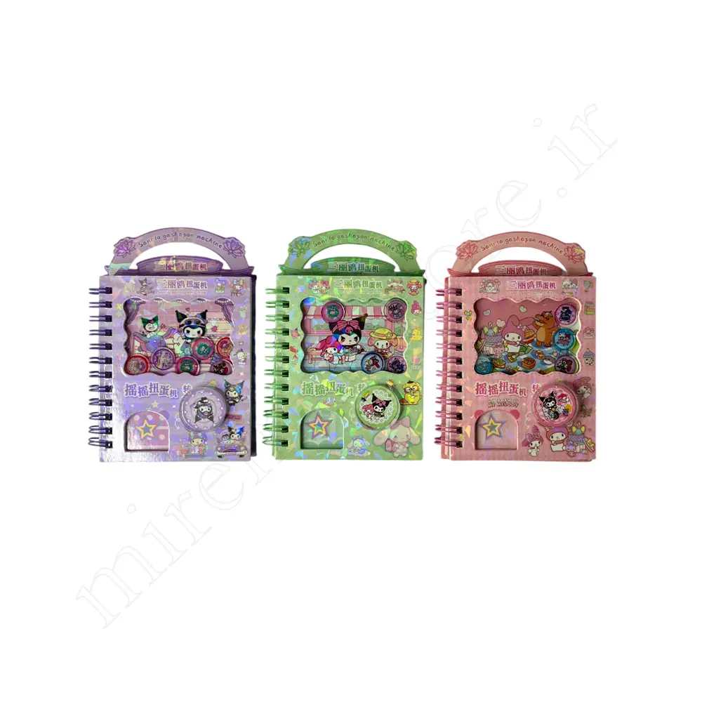 دفترچه یادداشت فانتزی سه بعدیNOT BOOK NO:5410