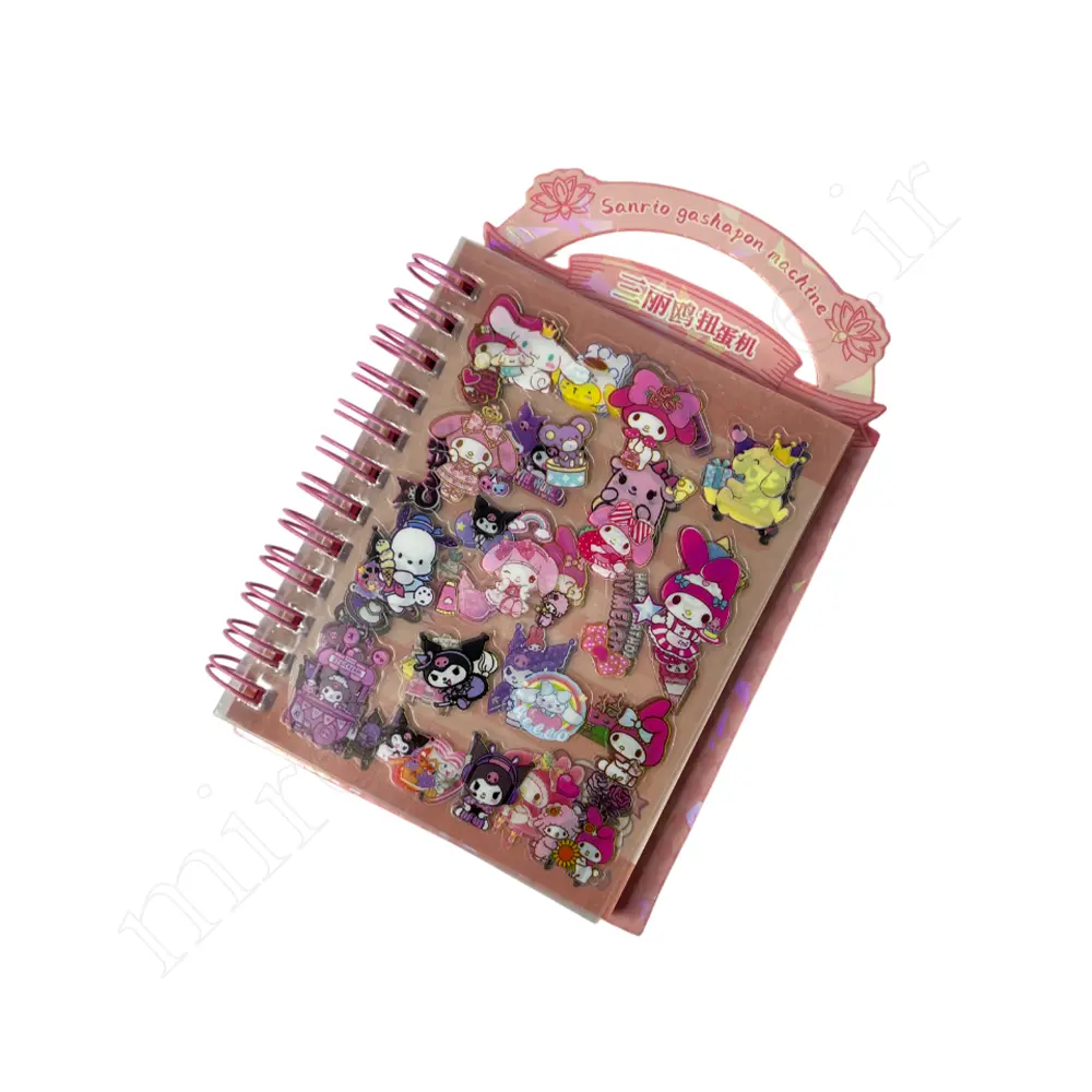 دفترچه یادداشت فانتزی سه بعدیNOT BOOK NO:5410