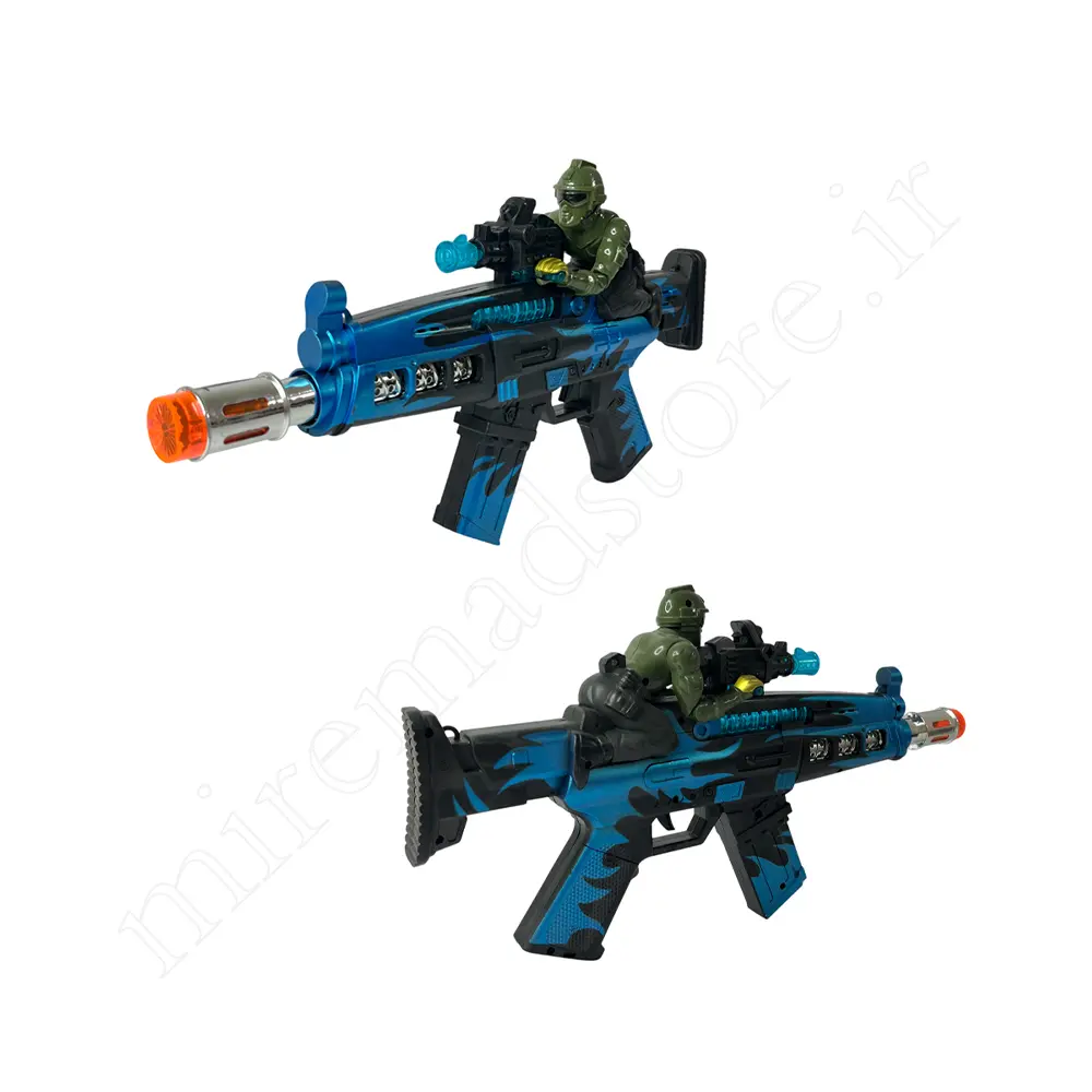 تفنگ سلفونی سرباز GUN THUNDER NO:D155