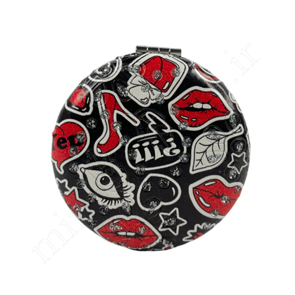 آیینه چرمی جیبیpocket mirror