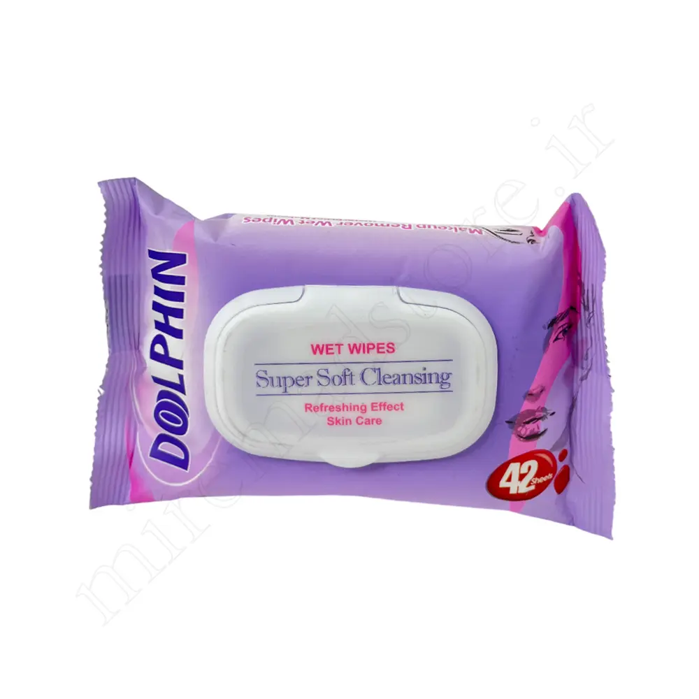 دستمال موطوب دلفین DOOLPHIN