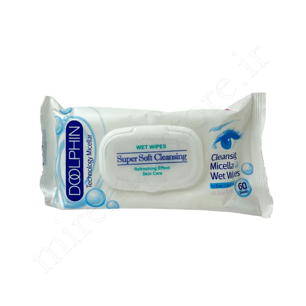 دستمال موطوب دلفین DOOLPHIN