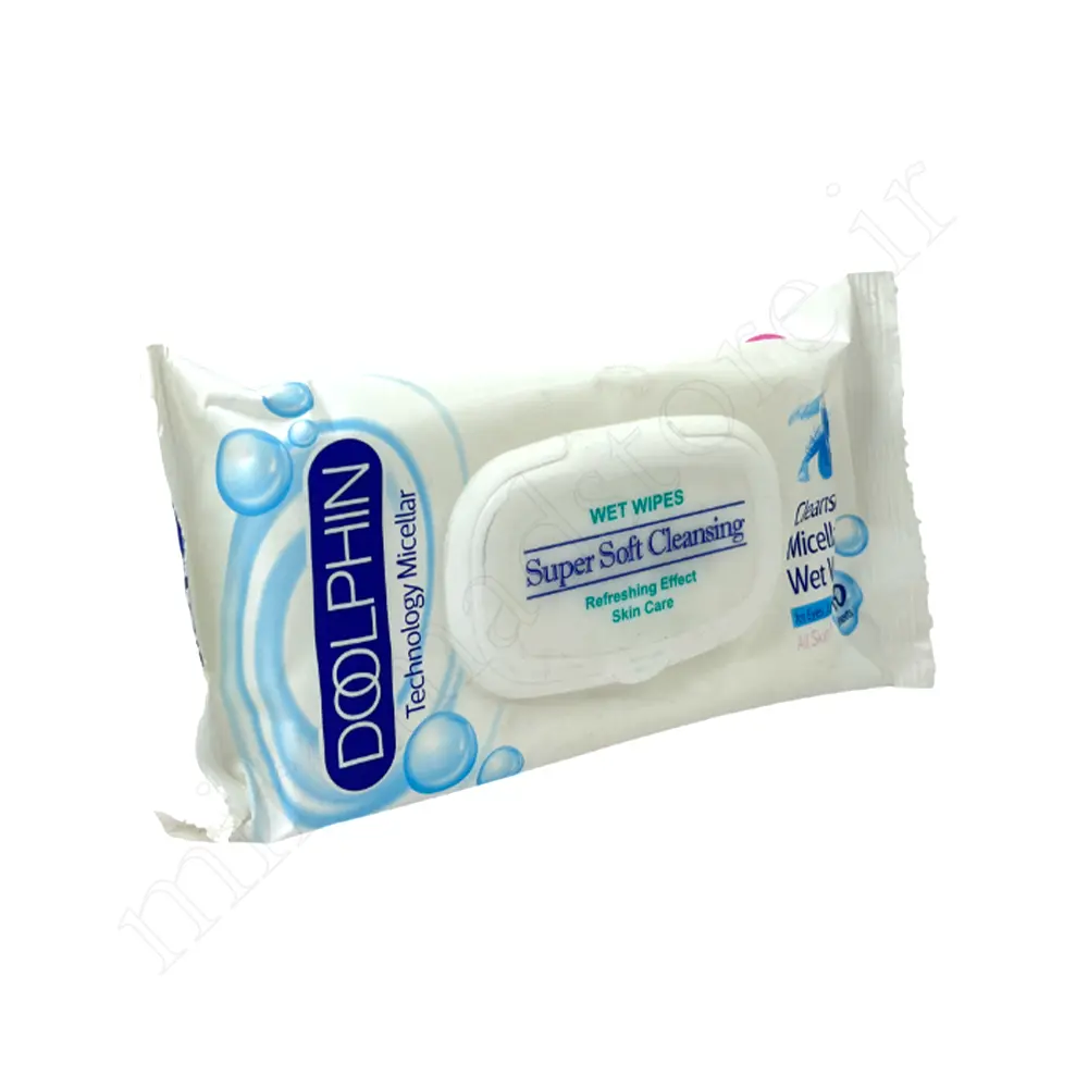 دستمال موطوب دلفین DOOLPHIN