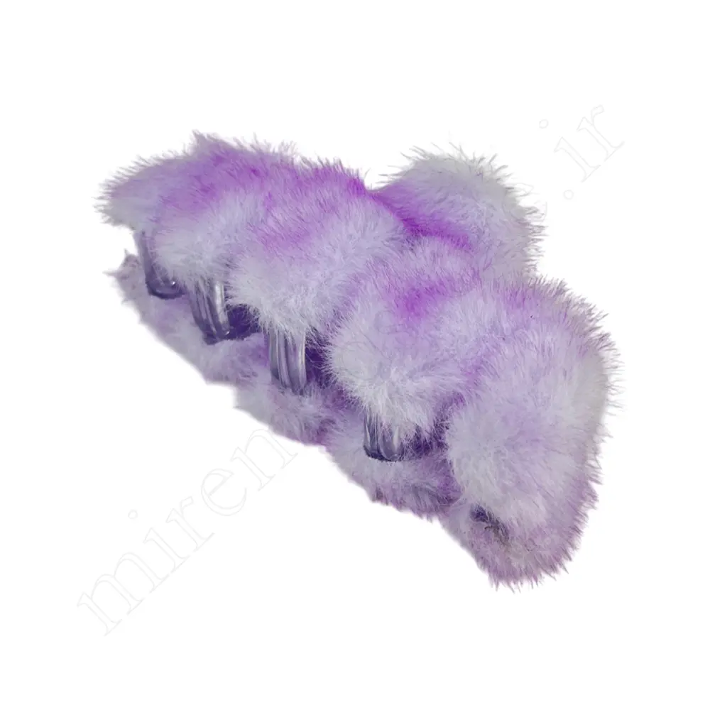 گیره مو پولیشی hair clip