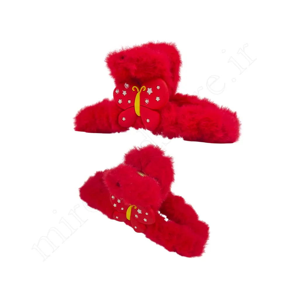 گیره مو پولیشی hair clip