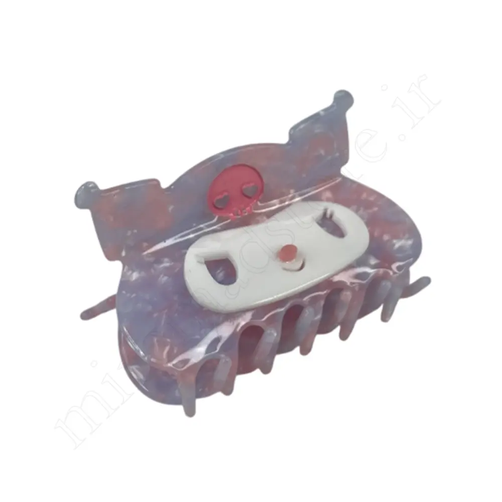 گیره مو فانتزی کرومی Hair Clip