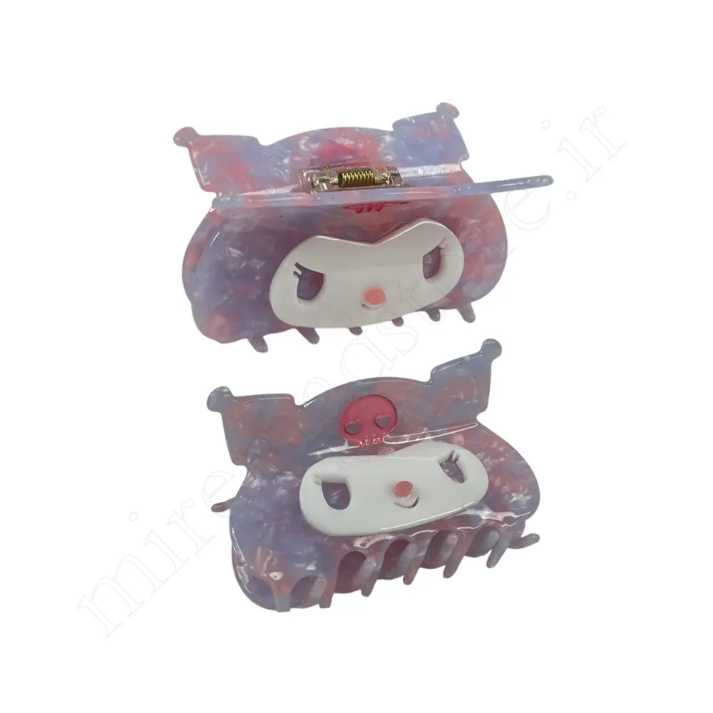 گیره مو فانتزی کرومی Hair Clip