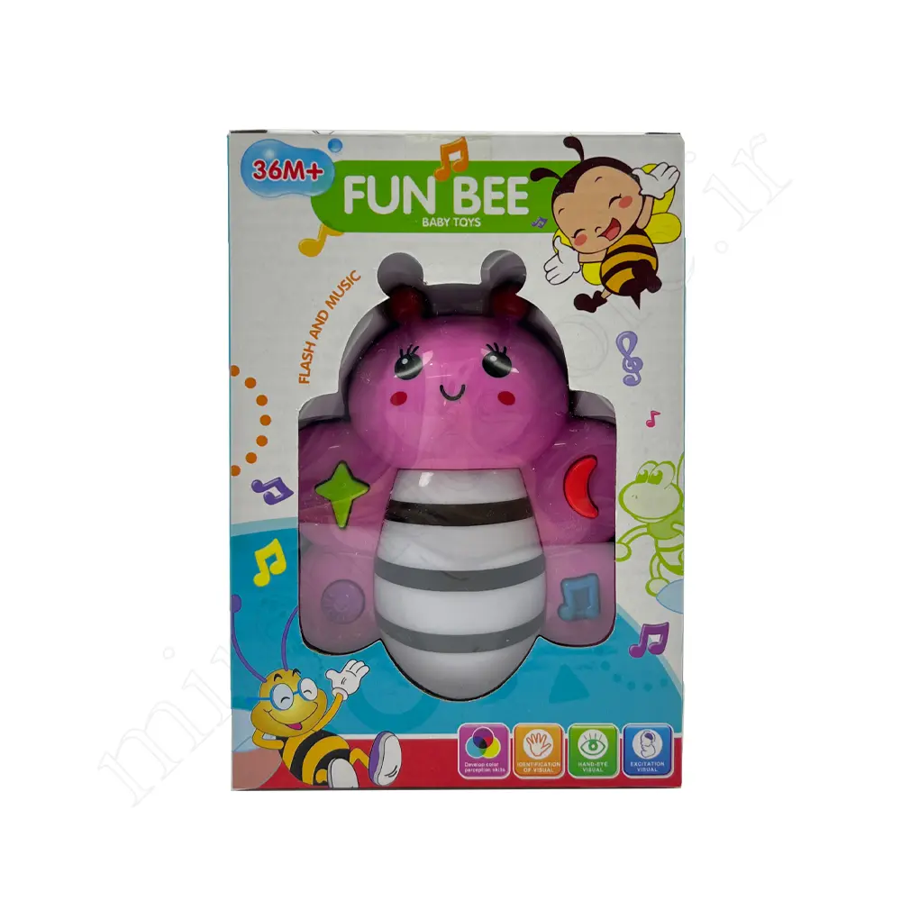 زنبور موزیکالFUN BEE NO:6686