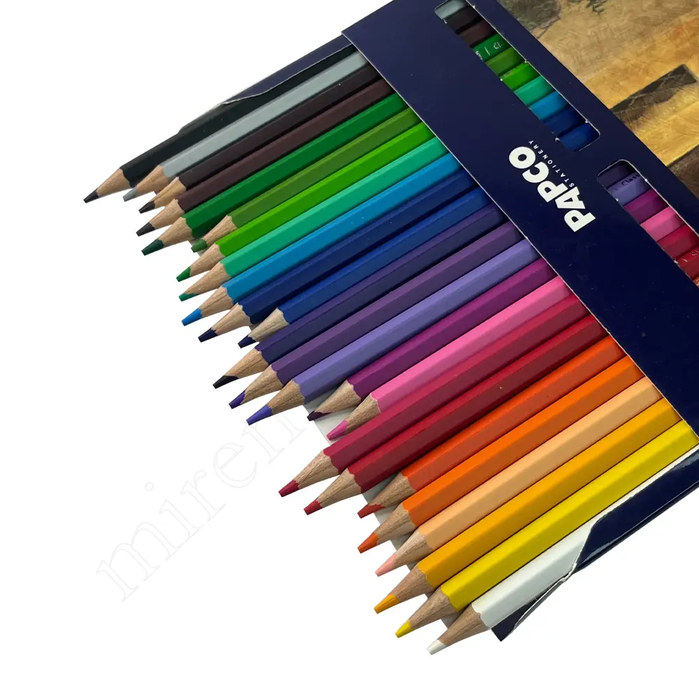 مداد رنگی 24 رنگ پاپکو PAPCO NO:PS-26LCB2403