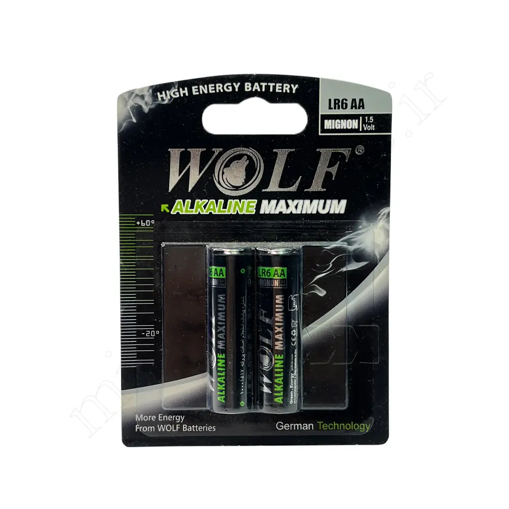 باتری قلمی وولف WOLF LR6AA