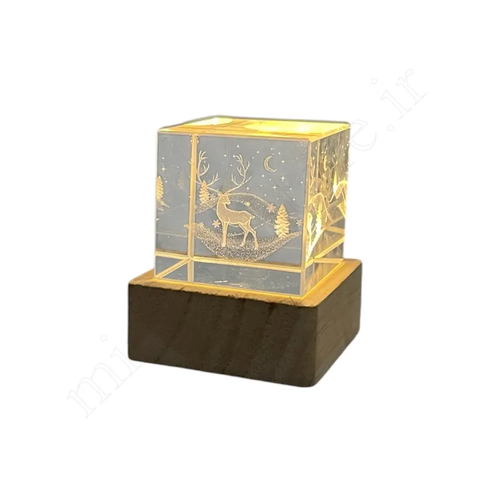گوی مربعی کریستالی crystal ball