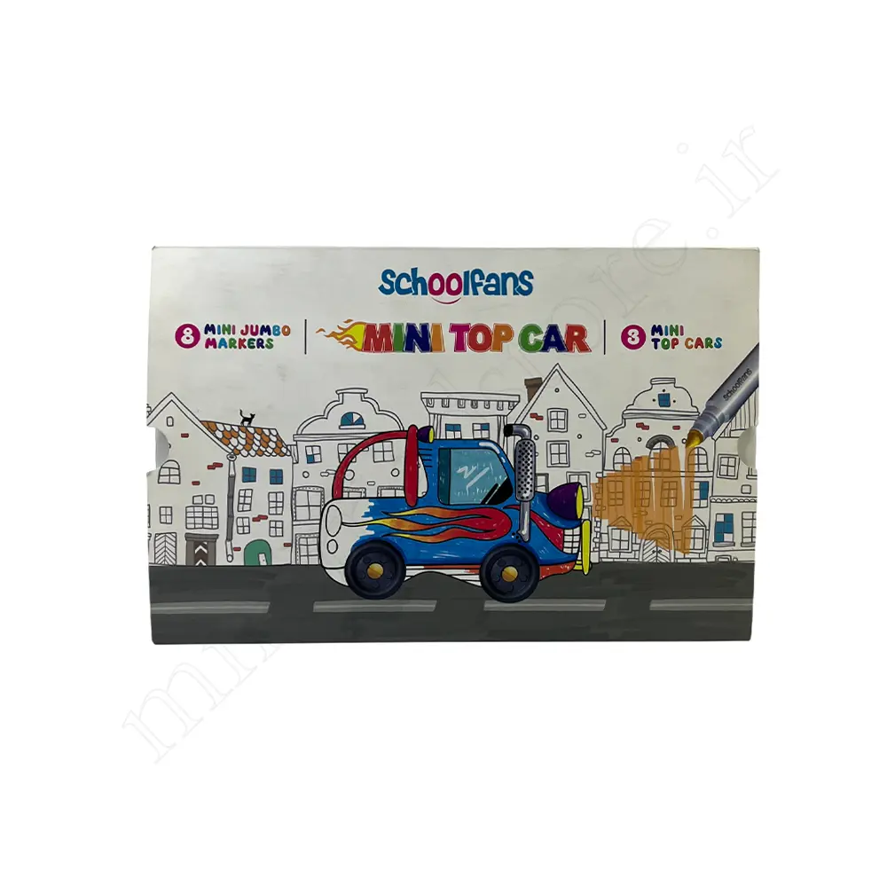 ست ماژیک 8رنگ مینی اسکول فنس school fans FA:92479