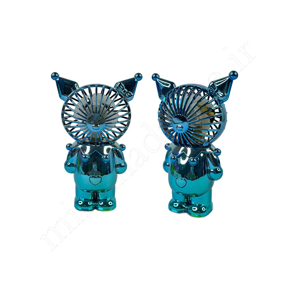 پنکه مینی هولوگرامی کرومی MINI FAN