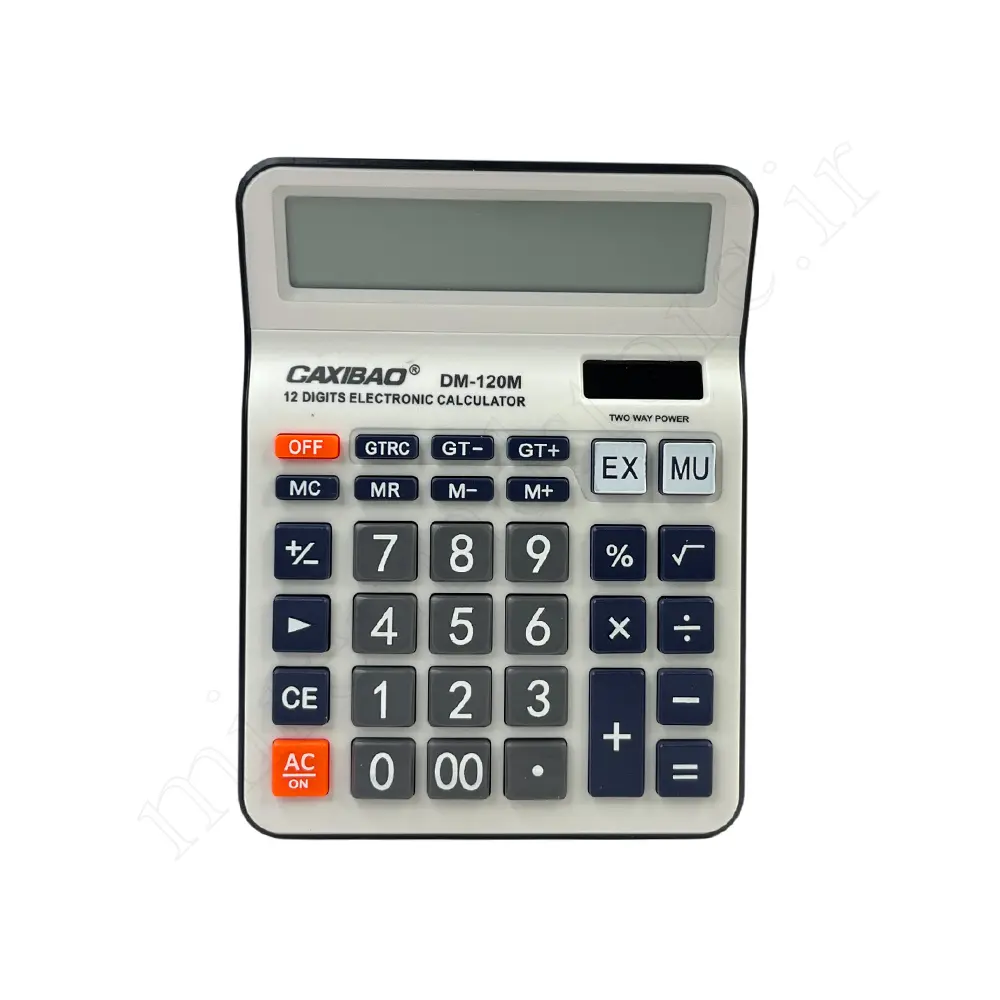 ماشین حساب الکترونیکی CAXIBAO DM-120M