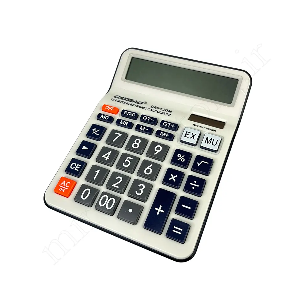 ماشین حساب الکترونیکی CAXIBAO DM-120M