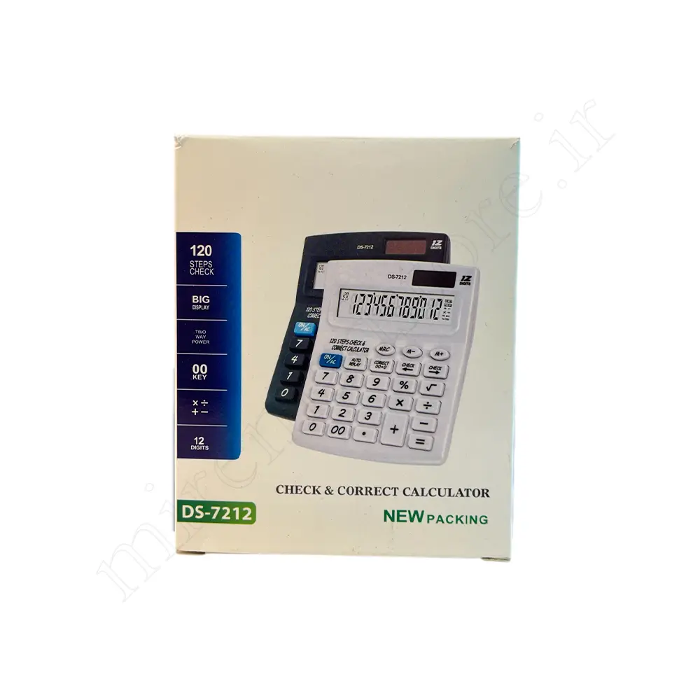 ماشین حساب رومیزی کوچک DS-7212
