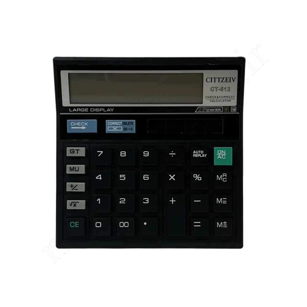 ماشین حساب رومیزی جتزیو GITTZEIV CT-512