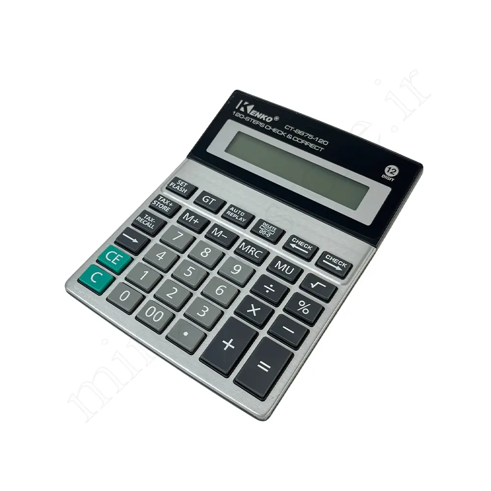 ماشین حساب رومیزی کنکو KENKO CT-8875-120
