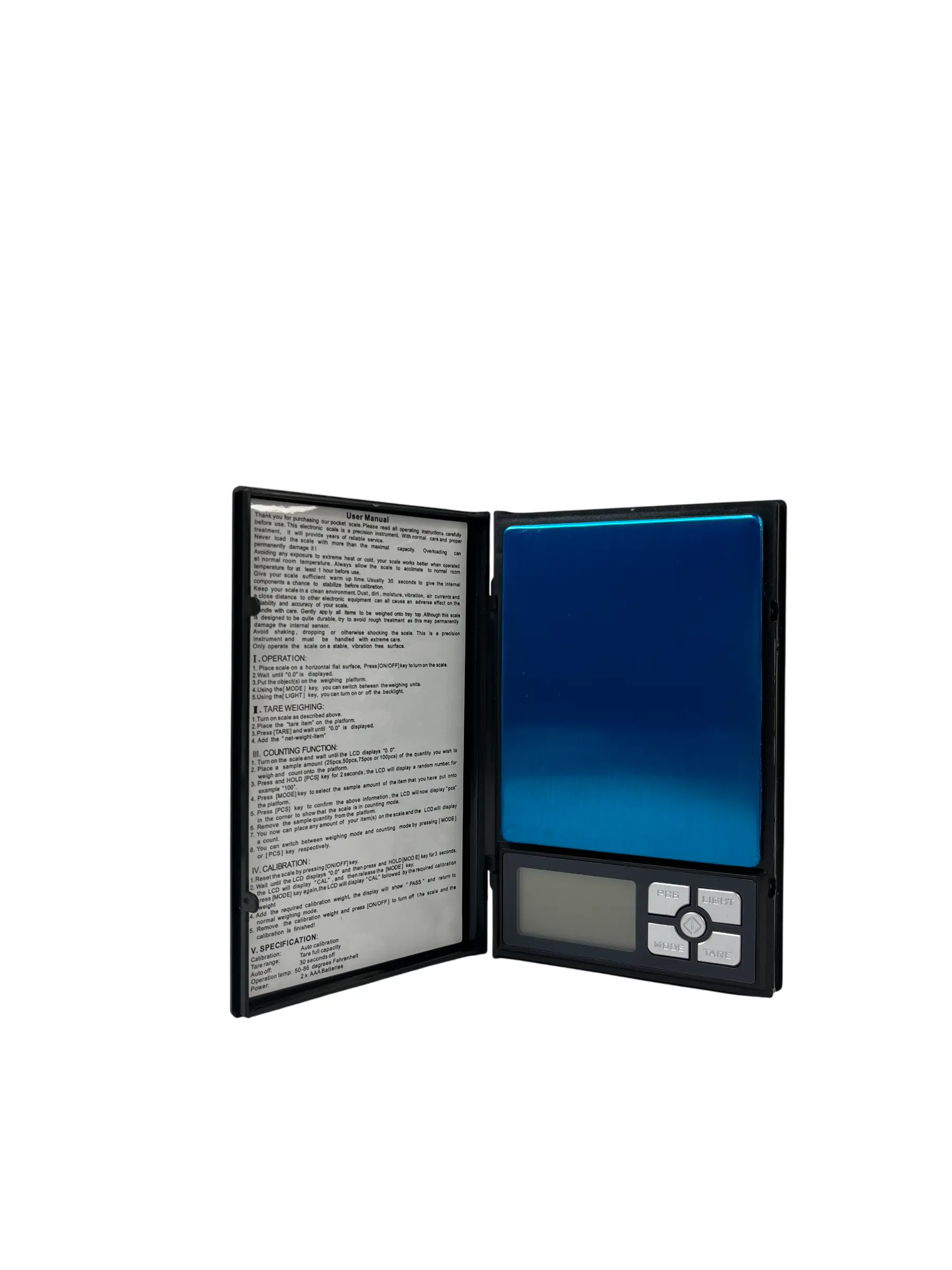 ترازو دیجیتال کتابی NOTEBOOK NO:1108-6