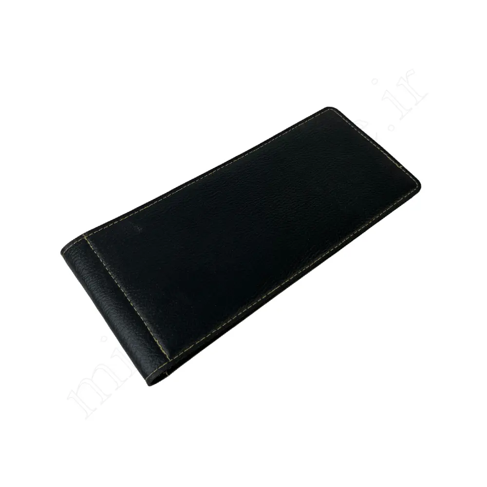 جلد دسته چک چرمی Leather cover