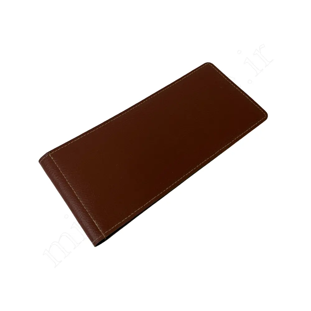 جلد دسته چک چرمی Leather cover