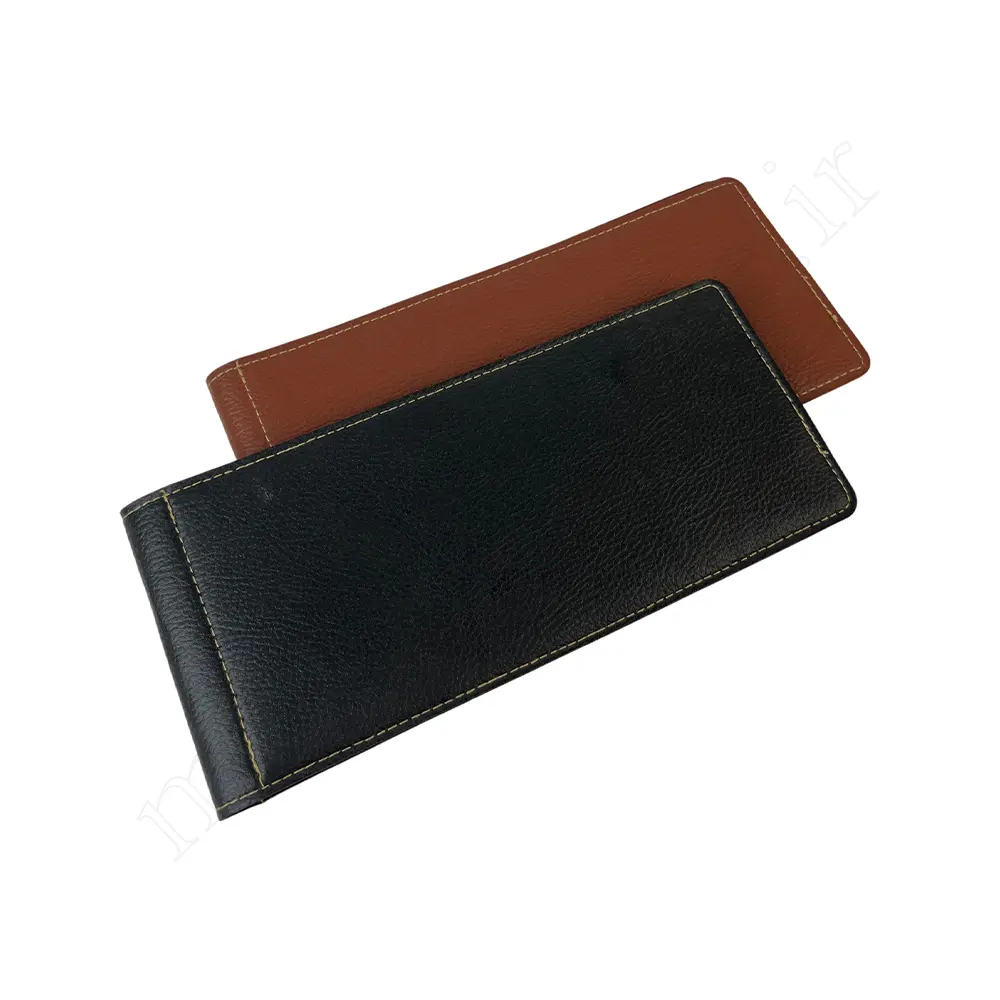 جلد دسته چک چرمی Leather cover