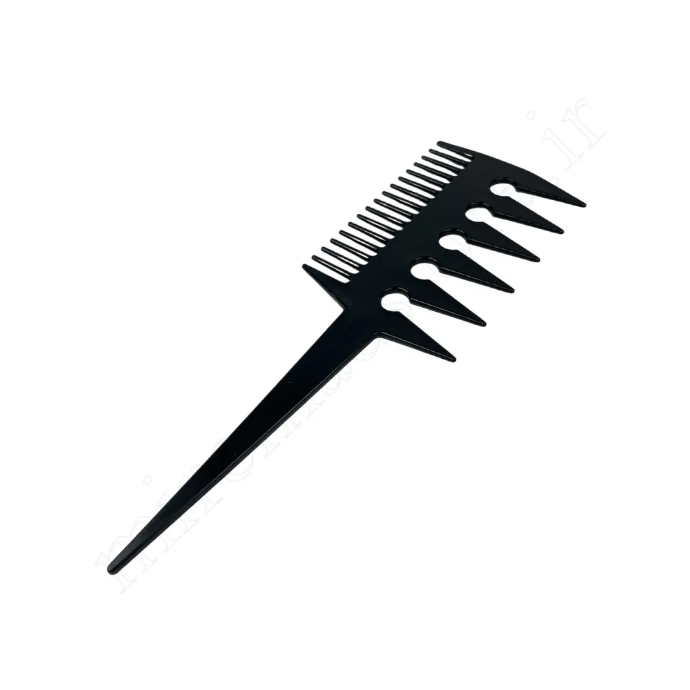 شانه دندانه دار موی فر Toothed comb