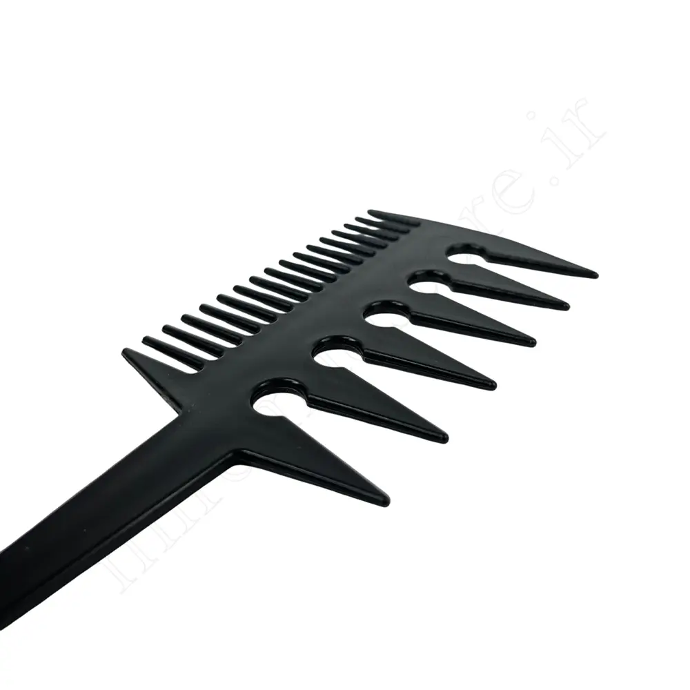 شانه دندانه دار موی فر Toothed comb