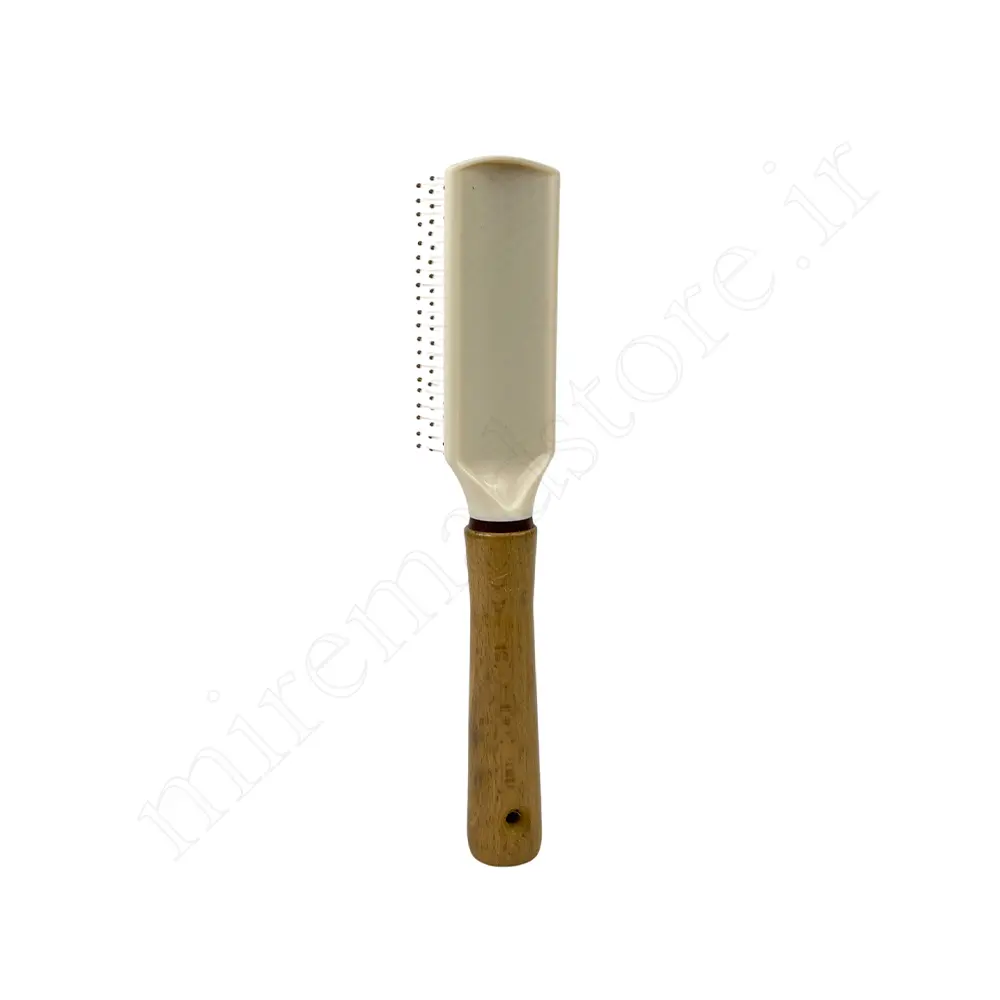 برس مو تخت دسته چوبی Hairbrush
