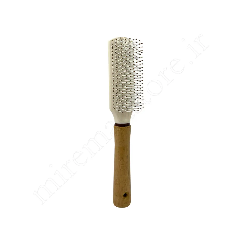 برس مو تخت دسته چوبی Hairbrush