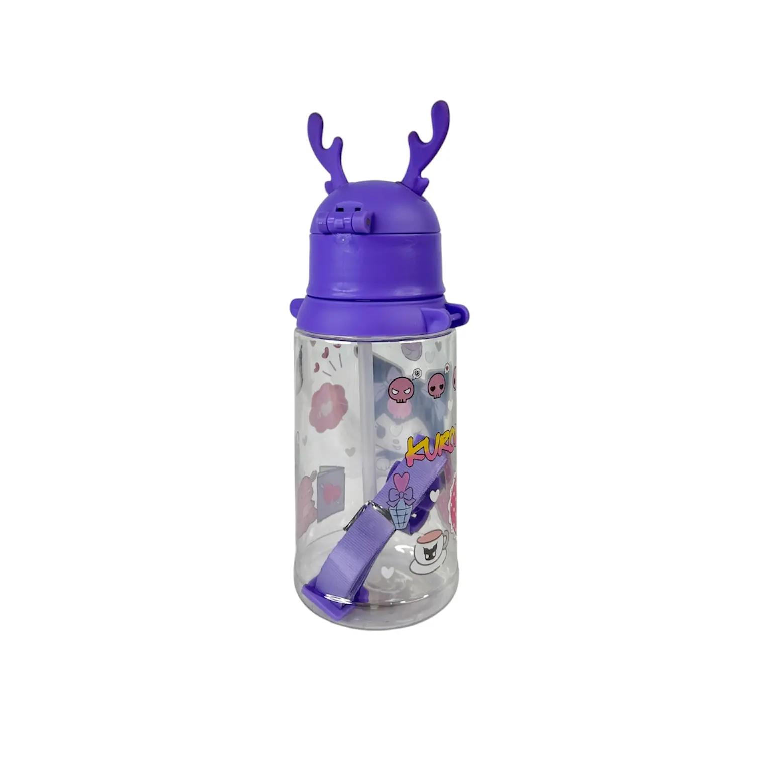 قمقمه فانتزی سر سلیکونی Water bottle