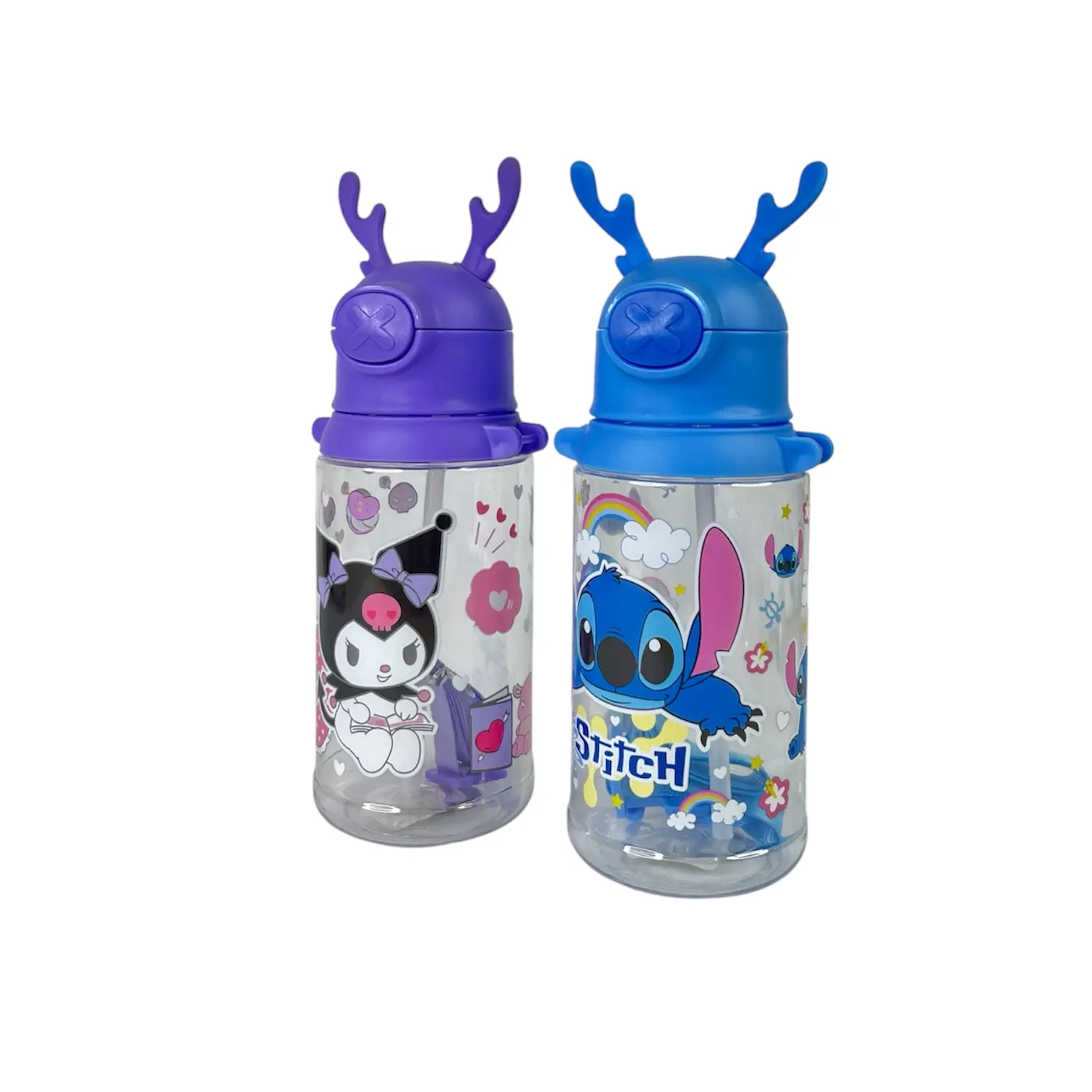 قمقمه فانتزی سر سلیکونی Water bottle