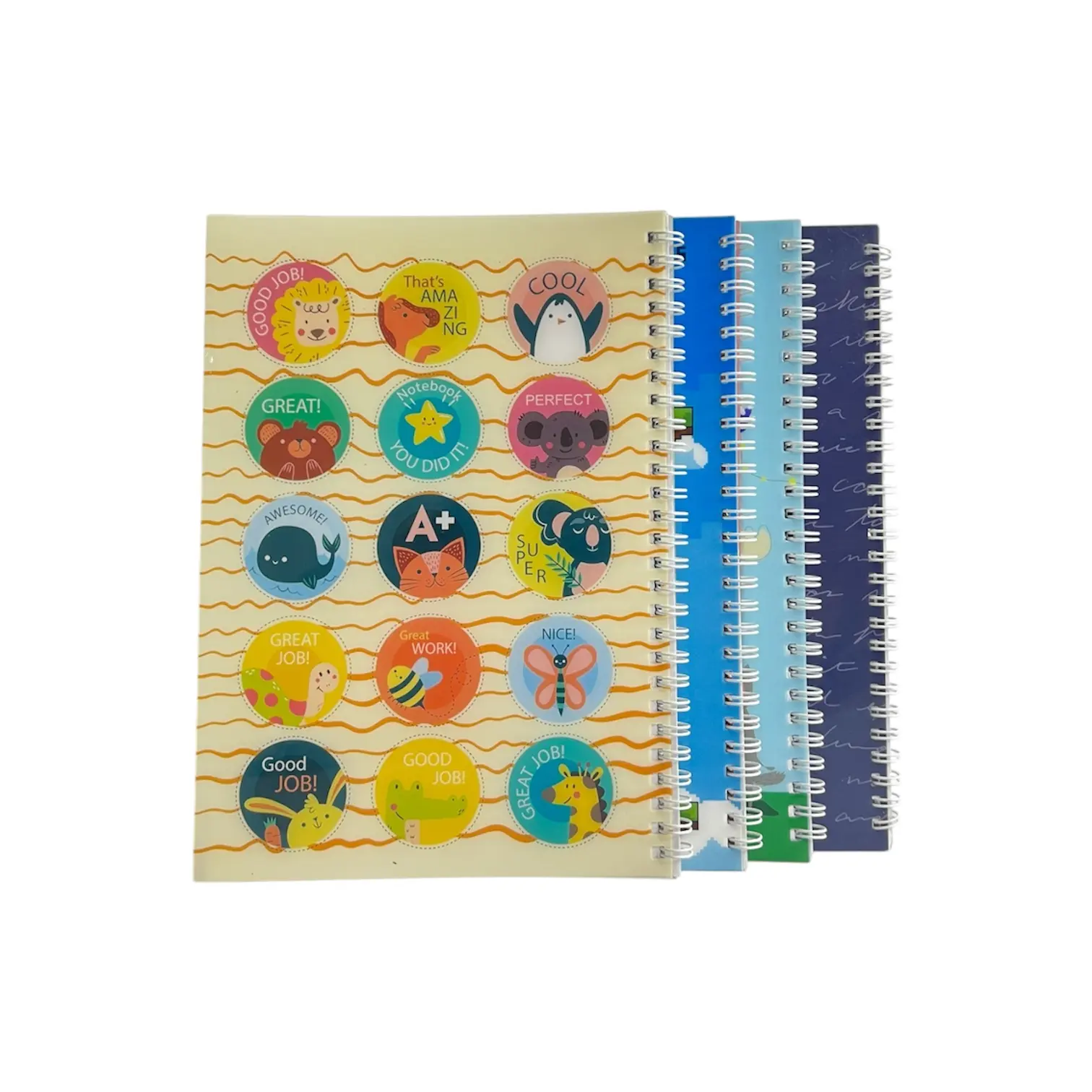 دفتر 60 برگ تک خط فنری پاپکو PAPCO-NB634f15