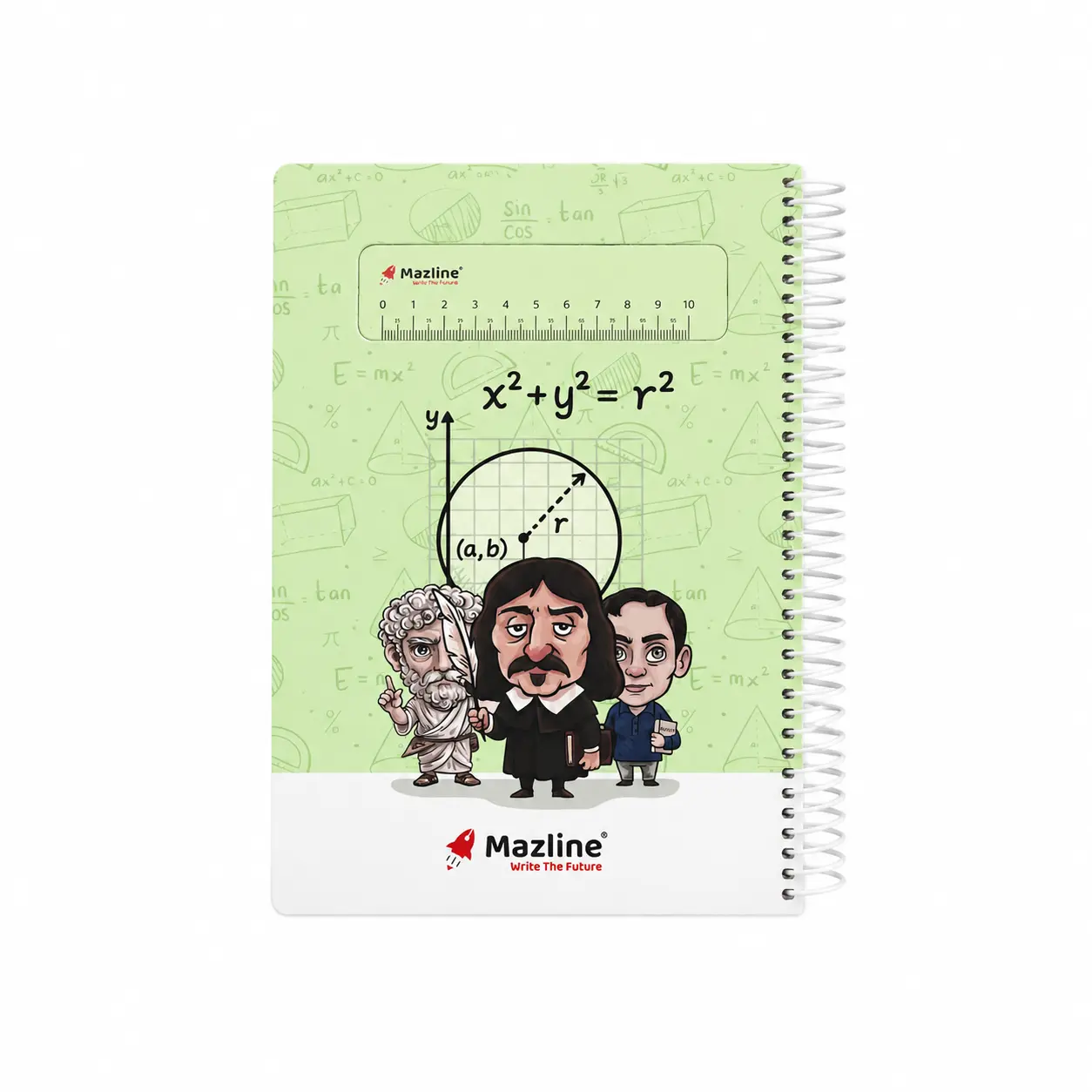 دفتر100 برگ مازلاین MAZLINE NO:NSH101205