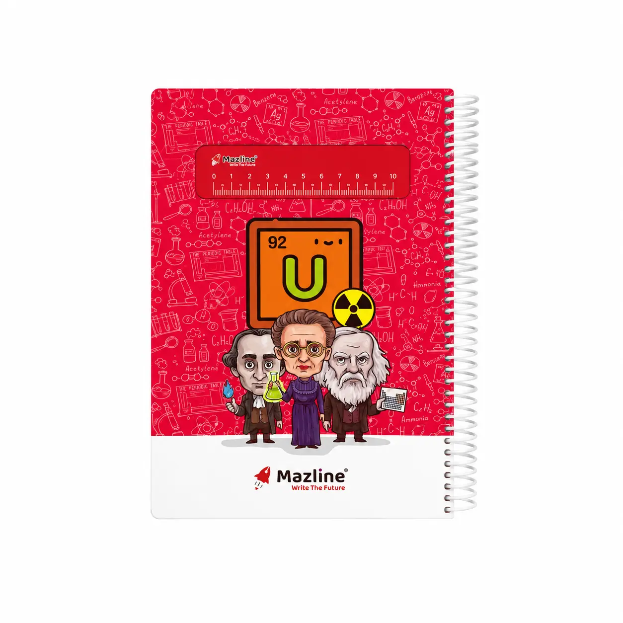 دفتر100 برگ مازلاین MAZLINE NO:NSH101205