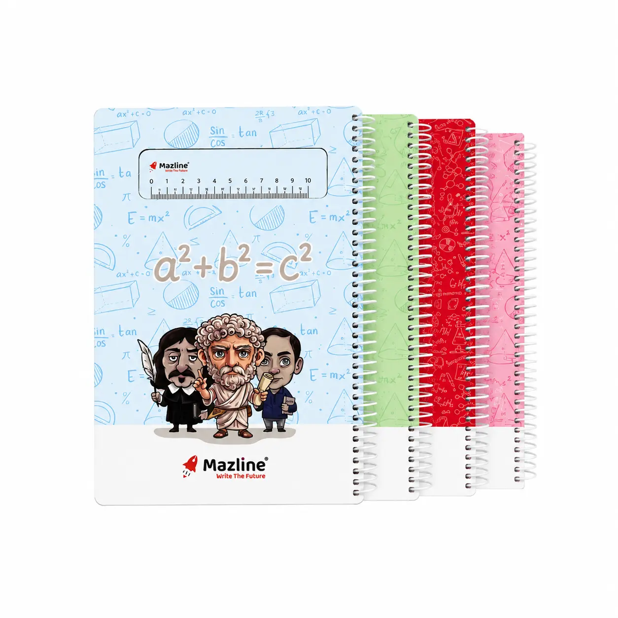 دفتر100 برگ مازلاین MAZLINE NO:NSH101205