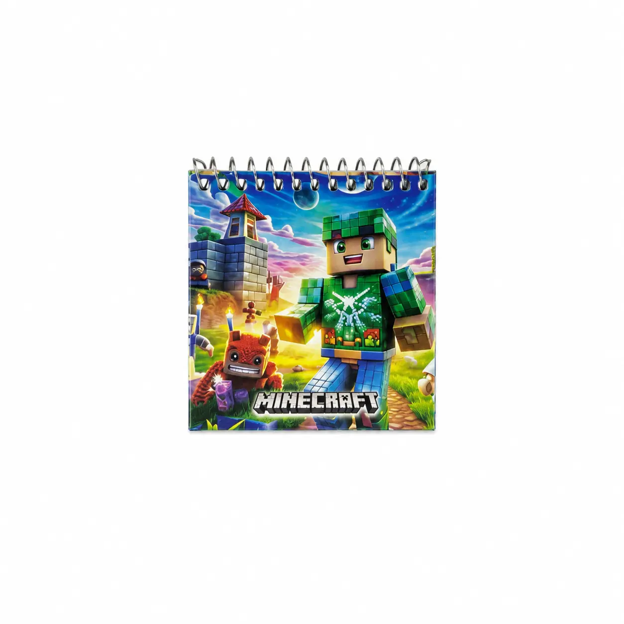 دفترچه یادداشت فانتزی MINECRAFT