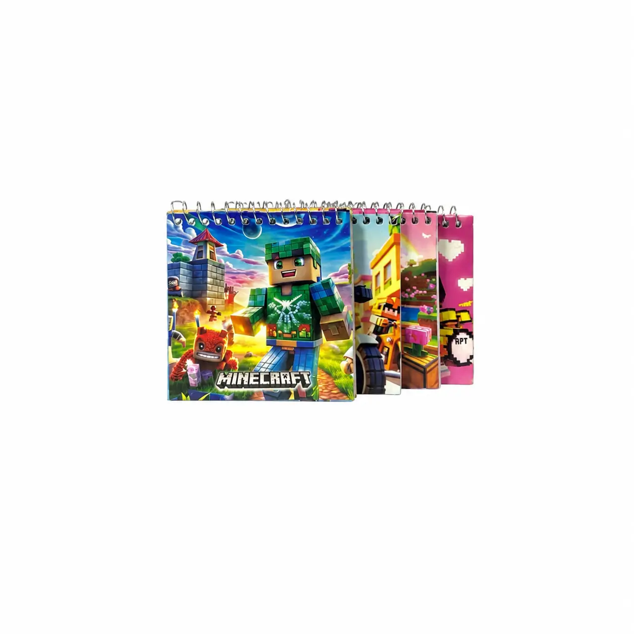دفترچه یادداشت فانتزی MINECRAFT