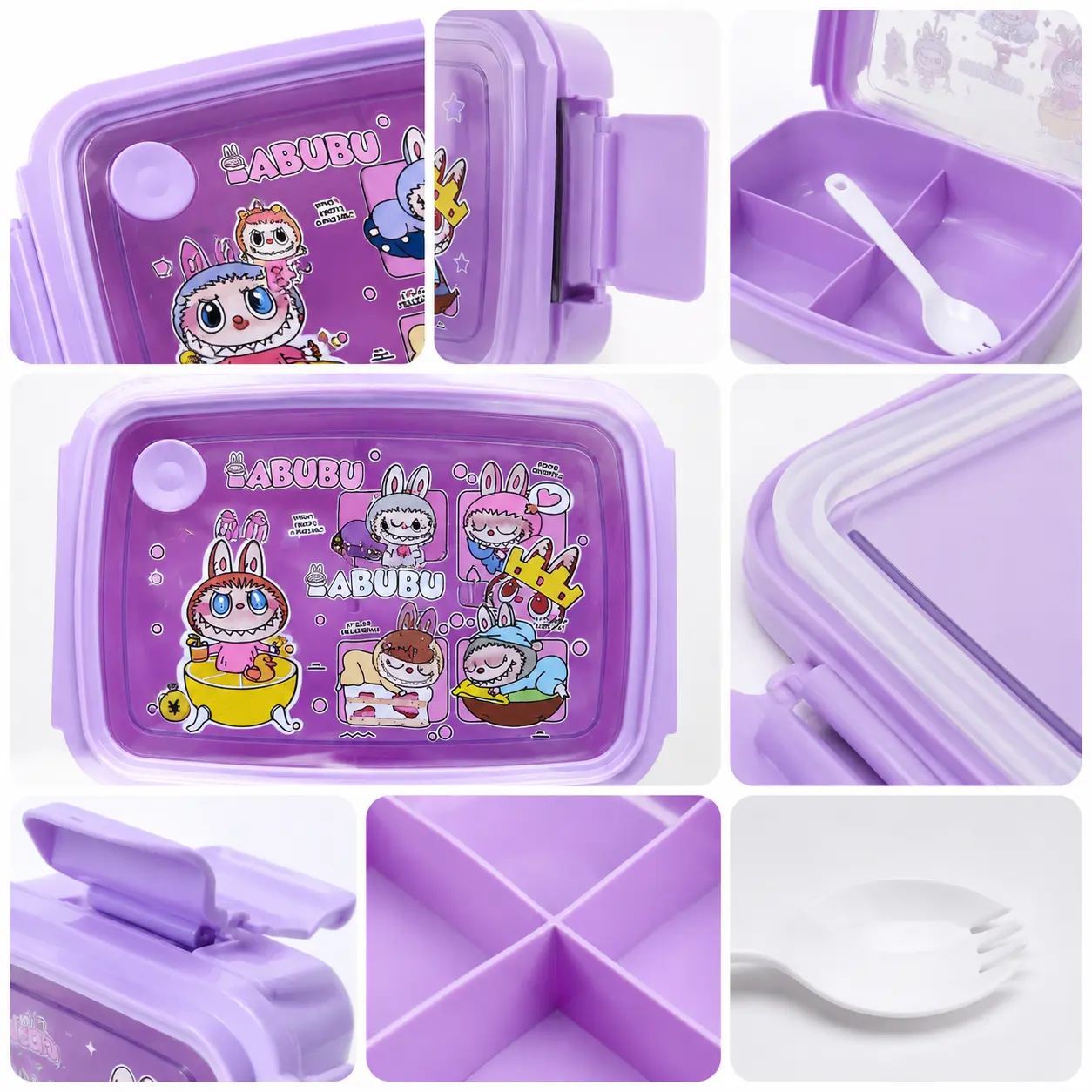 ظرف غذا فانتزی لبوبو LANCH BOX NO:6019