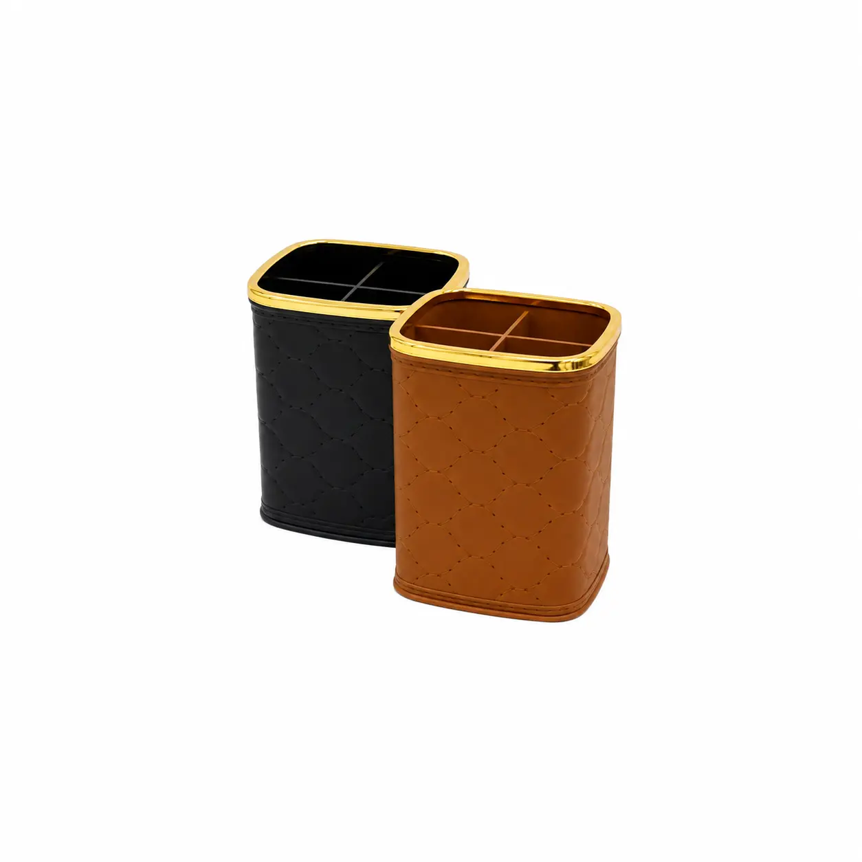 جاقلمی چرمی مکعبی Pen holder
