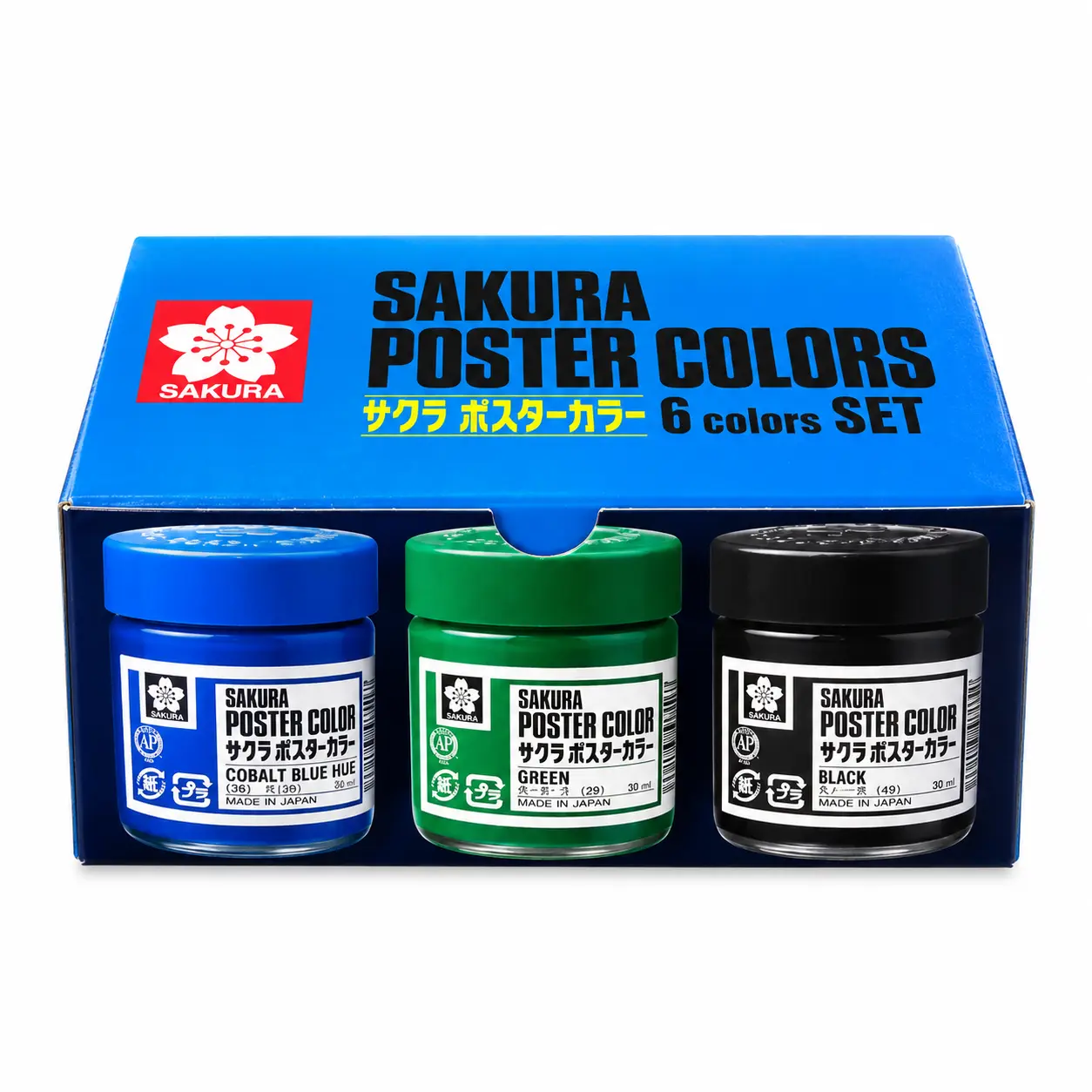 گواش 6رنگ ساکورا SAKURA