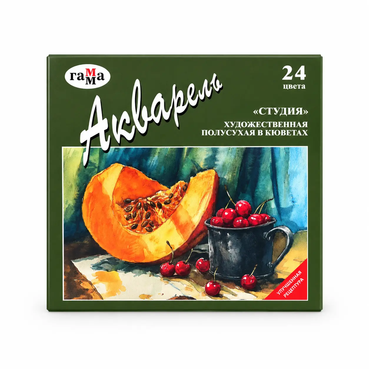آبرنگ قرصی 24 رنگ راما RAMA AP215001