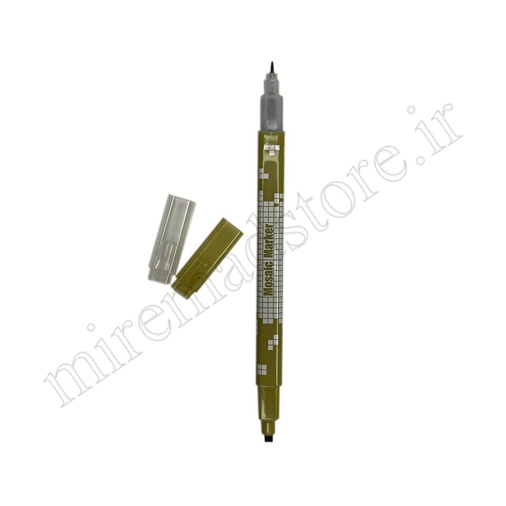 ماژیک هایلایتر دو سر مکعبی MOSAIC MARKER NO:893